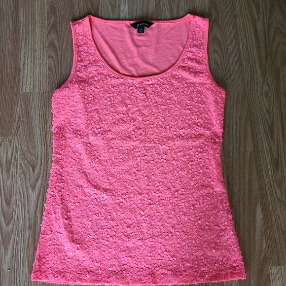 Salmon color tank top size xs - Picture 1 of 4
